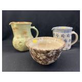 (3) Pieces of Left Hand Russell Henry Pottery