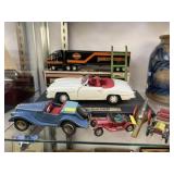 Diecast and Pressed Steel Toy Vehicles