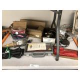 Oil Cans, Work Light, Hand Tools