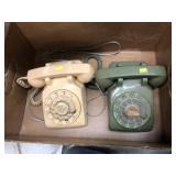 (2) Rotary Phones