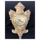 Cast Metal Electric Wall Clock