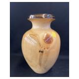 Turned Wood Vase