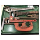Ridgid Pipe Wrenches with Cutter