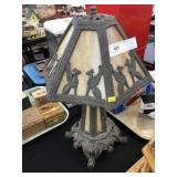 Slag Glass Light