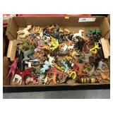 Plastic Dinosaurs and Figurines