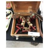 12 Gauge Shotshells with Wooden Box