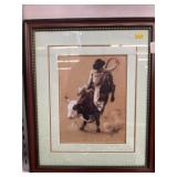 (2) Western Framed Prints
