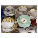 Porcelain Cups and Saucers