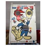 Vintage Bean Bag Toss Game Board
