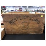 Shipping Crate and Stoneware Lid