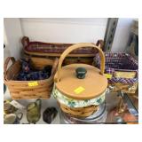 (4) Miniature Longaberger Baskets