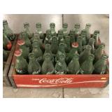 (3) Wooden Beverage Crates with Bottles