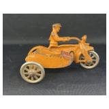 Hubley Cast Iron Motorcycle
