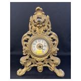 Brass Shelf Clock