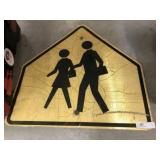 Removed School Zone Sign