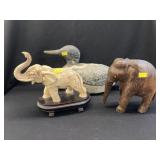 Duck Decoy, Wood and Composition Figures