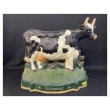 Cast Metal Cow Form Door Stop