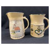 (2) Pieces of Left Hand Russell Henry Pottery