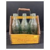 Vintage Coca-Cola Bottles with Carrier