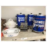 Coffee Makers, Toaster, Serving Dishes