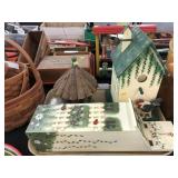 (3) Decorative Bird Houses