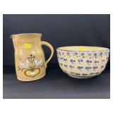(2) Pieces of Left Handed Russell Henry Pottery