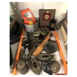 Flat Irons, Brass Bell, Hunting License
