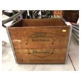 Canada Dry Wooden Beverage Crate