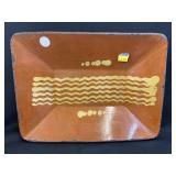 Greg Shooner Redware Platter