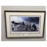 Framed Blacksmith Print