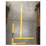 (2) Steel Framing Squares