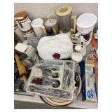 Canisters, Flatware, Serving Dishes