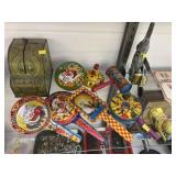 Tin Litho Toys and Noisemakers