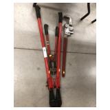 36" Bolt Cutters with Pipe Wrench