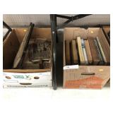 (2) Boxes of Framed Goods and Reference Books