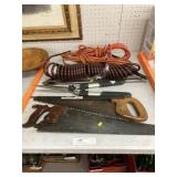Extension Cords, Hand Saws
