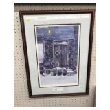 Framed Winter Print