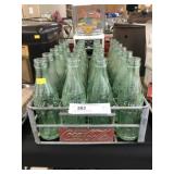 Milk Bottle Carrier and Bottles