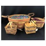 Longaberger and Bradford Baskets