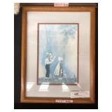 Oil On Canvas with Framed Print