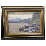 F.S. (Frederick) Brunner Framed Oil On Board