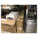 Cooler, Ash Bucket, Hose, Enamelware