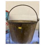 19th Century Brass Pail