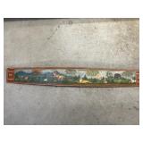 Paint Decorated Wall Plaque