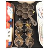 Cast Iron Egg Cooker with Food Mold