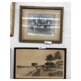 Framed Photograph with Print