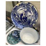 (4) Pieces of Agateware