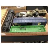 Lionel Locomotive, Transformer, Freight Cars