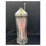 Vintage Straw Dispenser