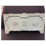 Antique Hinge Top Storage Box